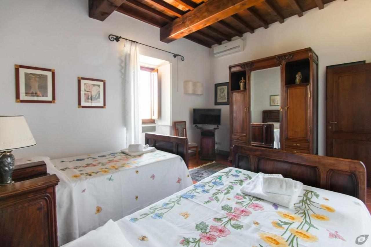 Villa Privata Con Piscina Firenze Chianti Bagno A Ripoli Bagian luar foto