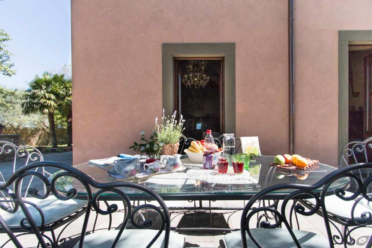 Villa Privata Con Piscina Firenze Chianti Bagno A Ripoli Bagian luar foto