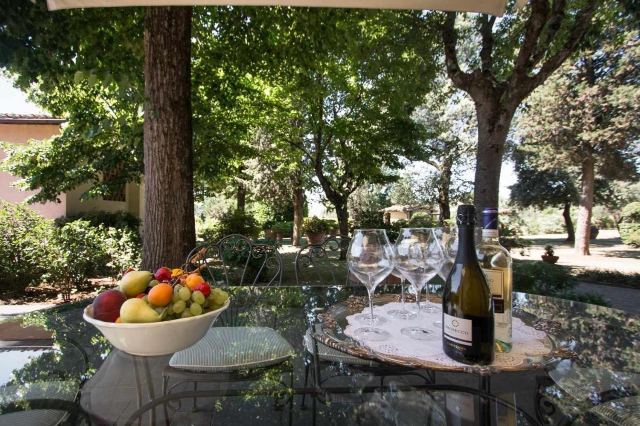Villa Privata Con Piscina Firenze Chianti Bagno A Ripoli Bagian luar foto